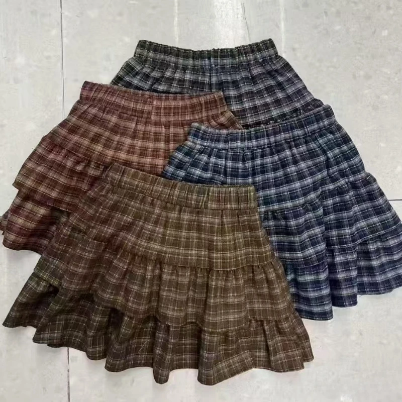 Ladies Plaid Checkered A Line Mini Skirt Y2K Harajuku High Waist Short Skirt Preppy Vintage Streetwear Summer Casual Skirt
Ladies Plaid Checkered A Line Mini Skirt Y2K Harajuku High Waist Short Skirt Preppy Vintage Streetwear Summer Casual Skirt