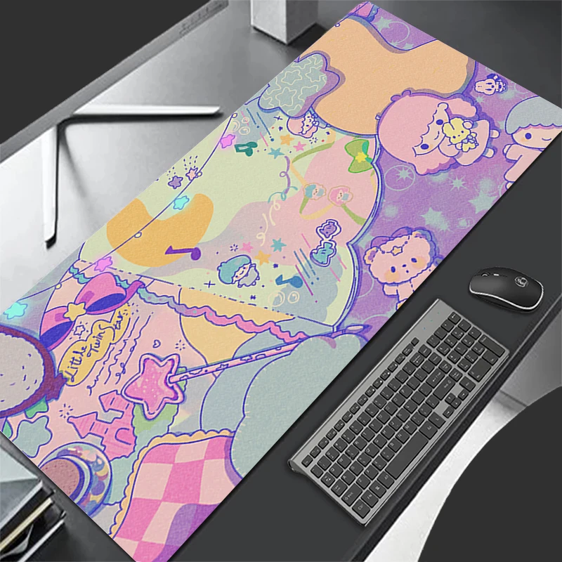 Computer Gaming Accessories Mousepad Office PC Mouse Pad Rubber Keyboard Pad Decoracion Desk L-little T-twin Star HD Mouse Mat
Computer Gaming Accessories Mousepad Office PC Mouse Pad Rubber Keyboard Pad Decoracion Desk L-little T-twin Star HD Mouse Mat