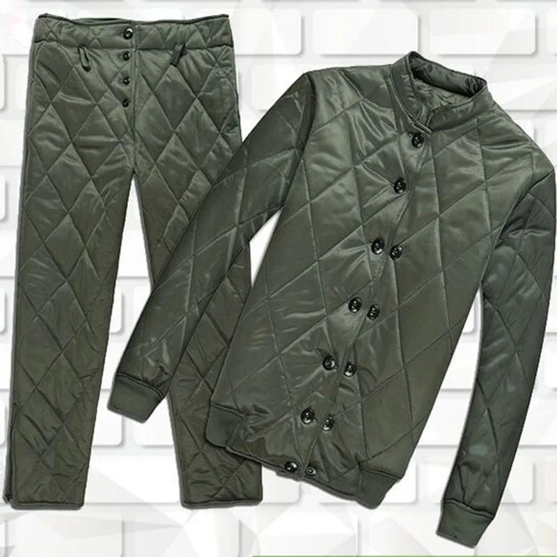 Hot Men Women Winter Cotton Padded Pants Liner Suits Outdoor Camping Climbing Cycling Windproof Thermal Coat Trousers Set
Hot Men Women Winter Cotton Padded Pants Liner Suits Outdoor Camping Climbing Cycling Windproof Thermal Coat Trousers Set