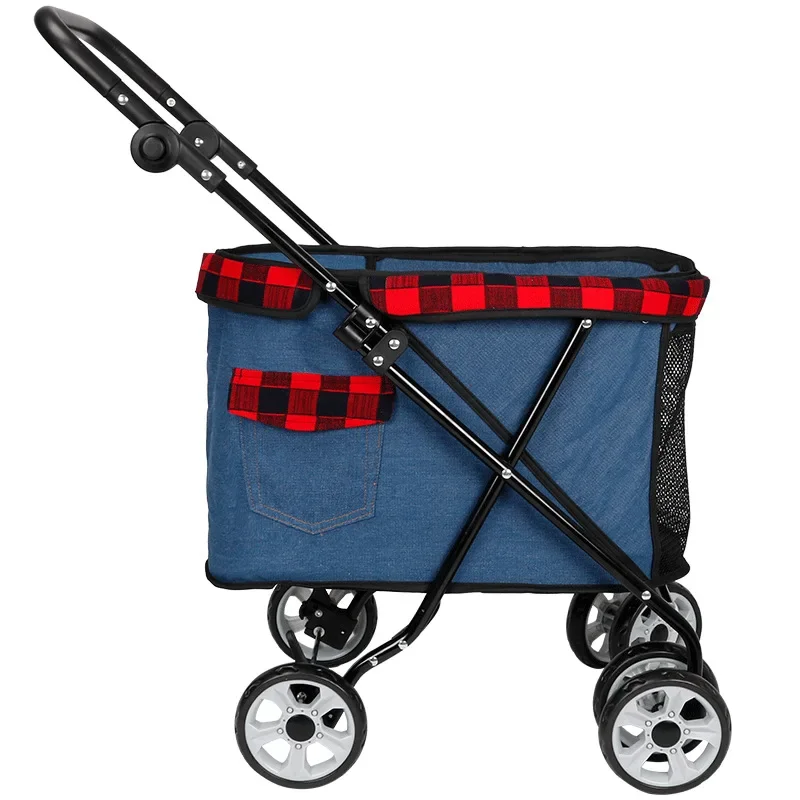 2019 New Lightweight Folding Pet Stroller Dog Cart Cat Stroller Four Wheel Outdoor Travel Supplies Dog Carrier Pet Stroller
2019 New Lightweight Folding Pet Stroller Dog Cart Cat Stroller Four Wheel Outdoor Travel Supplies Dog Carrier Pet Stroller