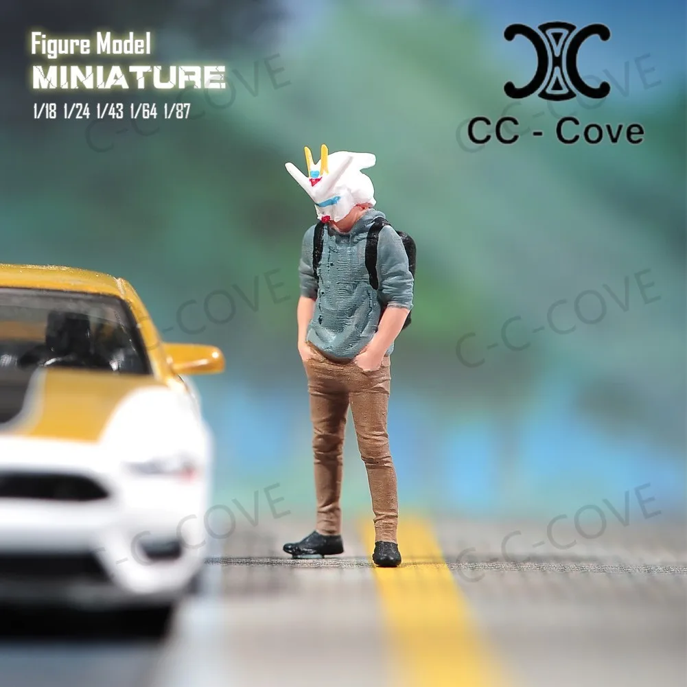 Painted Miniatures 1/18 1/24 1/43 1/64 1/87 A Man Wearing A White Mask On His Head Unpainted Figure Model Toys View Decoration
Painted Miniatures 1/18 1/24 1/43 1/64 1/87 A Man Wearing A White Mask On His Head Unpainted Figure Model Toys View Decoration