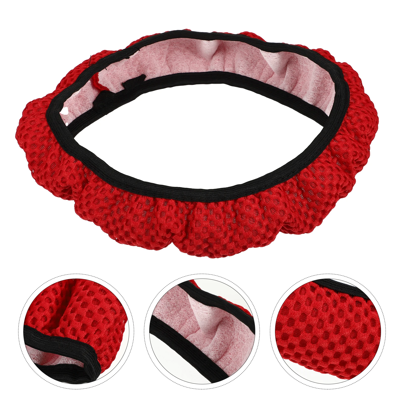 Massage Steering Wheel Cover Durable Breathable Mesh Sweat Absorbing Non Slip Car Accessories Fits Diameter 37cm 39cm
Massage Steering Wheel Cover Durable Breathable Mesh Sweat Absorbing Non Slip Car Accessories Fits Diameter 37cm 39cm