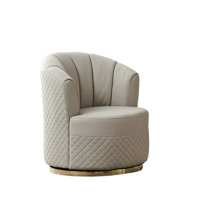 Modern light luxury small apartment living room three sofa chairs bedroom leisure single sofa Italian style
Modern light luxury small apartment living room three sofa chairs bedroom leisure single sofa Italian style