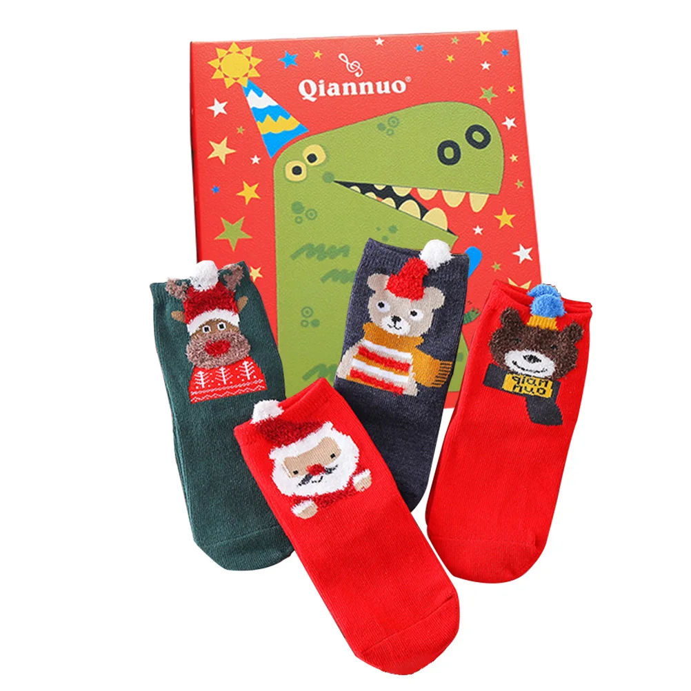 Autumn And Winter Cartoon Gift Festive Cartoon Elastic Warm Christmas Socks Cotton Socks Kids Stockings
Autumn And Winter Cartoon Gift Festive Cartoon Elastic Warm Christmas Socks Cotton Socks Kids Stockings