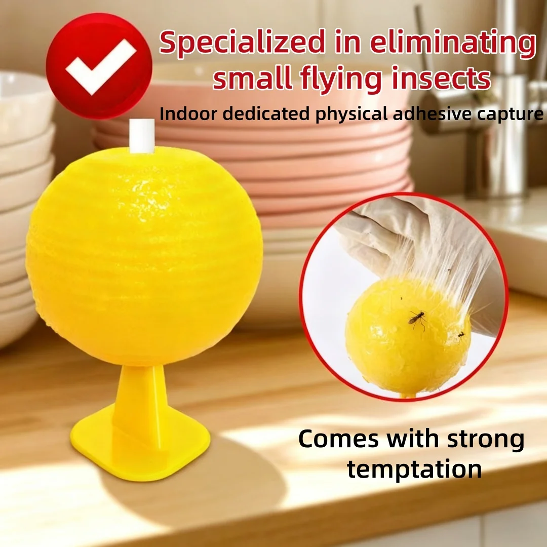 Fly catcher, fly killing device, powerful effect, sticky insect ball, indoor and outdoor elimination of small black flies
Fly catcher, fly killing device, powerful effect, sticky insect ball, indoor and outdoor elimination of small black flies