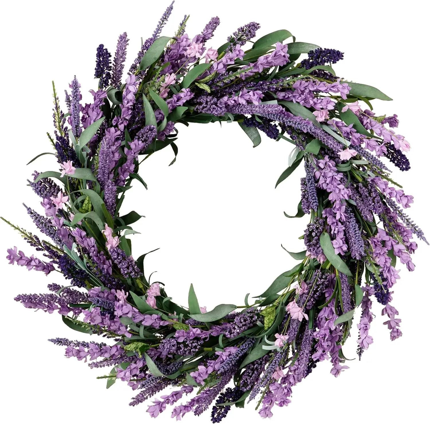 Provencal Lavender Spring & Summer Wreath - 32" Premium Floral Door Wreath for Indoor or Covered Outdoor Display
Provencal Lavender Spring & Summer Wreath - 32" Premium Floral Door Wreath for Indoor or Covered Outdoor Display