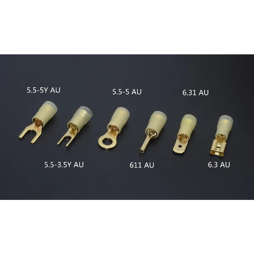 10PCS/1 pack, red copper with copper sleeve + 24K gold, real -196 degree freeze treatment, wiring ears
10PCS/1 pack, red copper with copper sleeve + 24K gold, real -196 degree freeze treatment, wiring ears