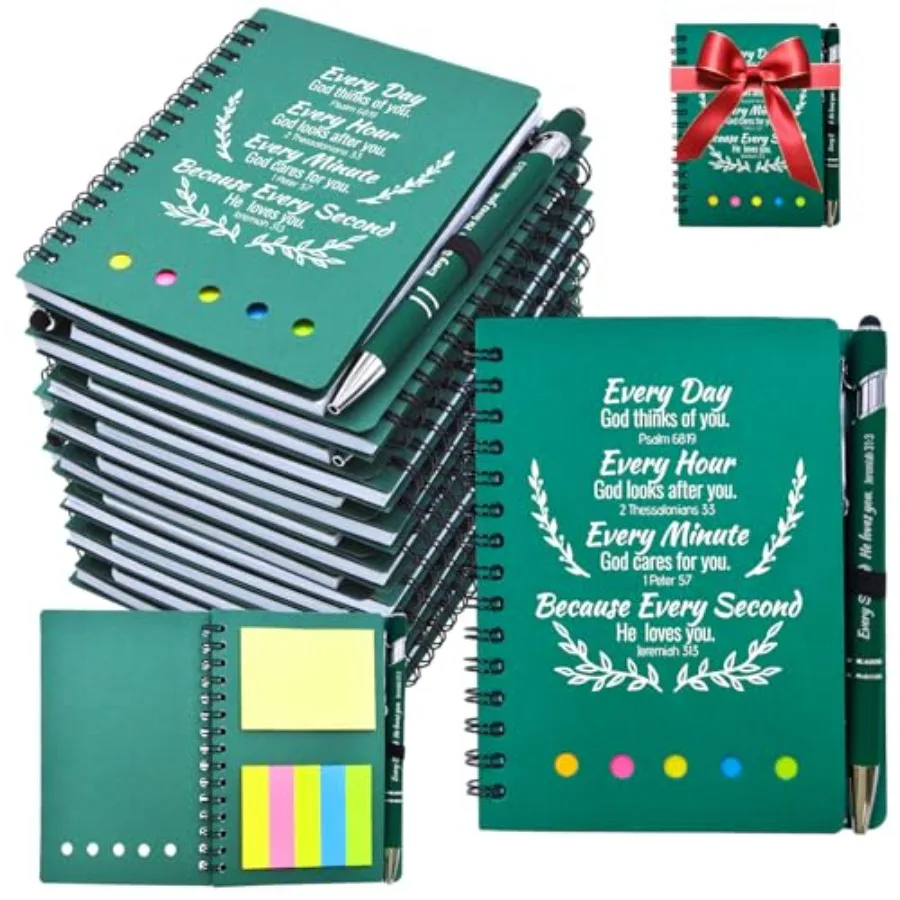 Pcs Bulk Christian Gifts Prayer Journal for Woman - Set Religious Notepad with Christian Pen - Bible Notebook - Church Gifts fo
Pcs Bulk Christian Gifts Prayer Journal for Woman - Set Religious Notepad with Christian Pen - Bible Notebook - Church Gifts fo