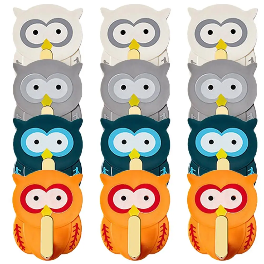 Owl Shaped Adhesive Hooks Heavy Duty Wall Hangers Long Body Storage Bathroom Kitchen Bedroom Self Adhesive Practical Sturdy
Owl Shaped Adhesive Hooks Heavy Duty Wall Hangers Long Body Storage Bathroom Kitchen Bedroom Self Adhesive Practical Sturdy