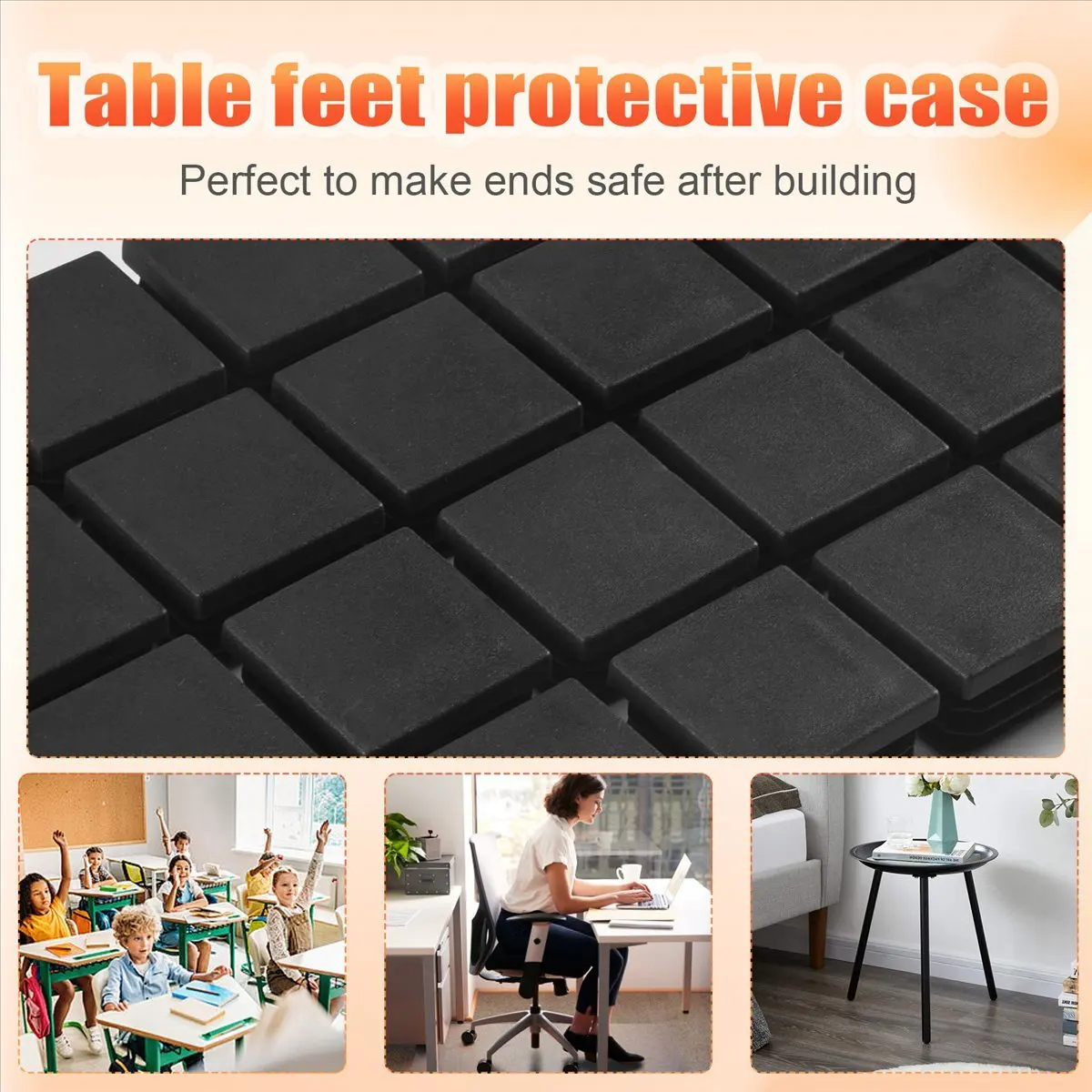 Изысканный-24 шт. 30 мм x 30 мм пластиковые ребристые квадратные торцевые заглушки, вставка для трубки, черная
Изысканный-24 шт. 30 мм x 30 мм пластиковые ребристые квадратные торцевые заглушки, вставка для трубки, черная