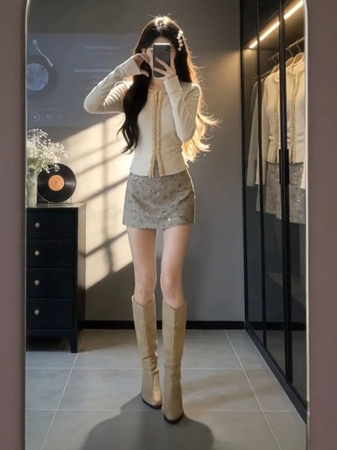 Retro Gentle Sle f Skirt Bodycon Top Two-Piece Set Youthful Spring Collection Comfortable Cotton Material Casual Wear
Retro Gentle Sle f Skirt Bodycon Top Two-Piece Set Youthful Spring Collection Comfortable Cotton Material Casual Wear