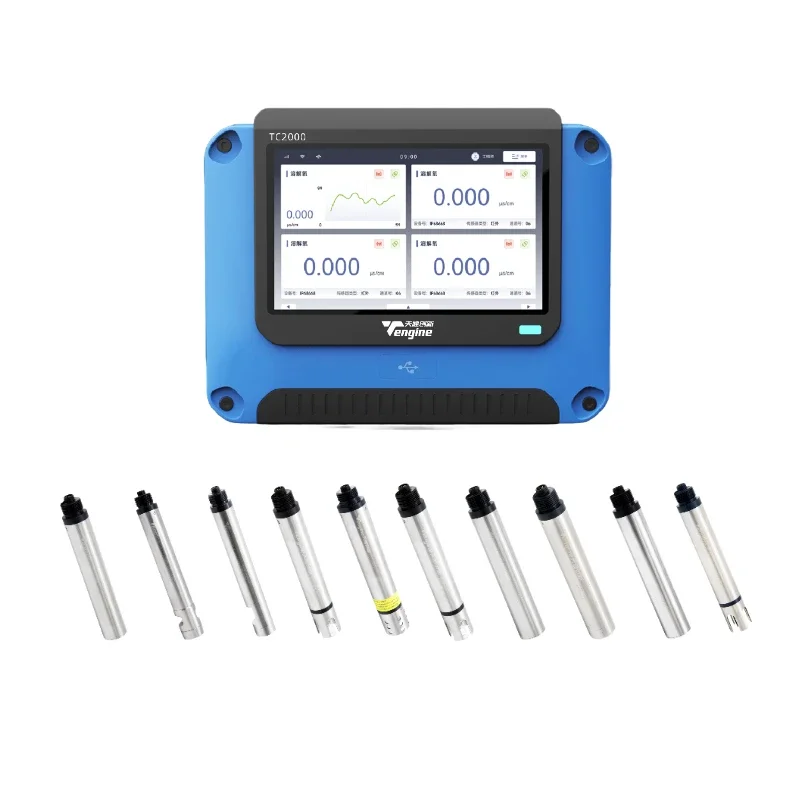 Online Multi-Parameter Water Quality Meter Customizable OEM Support Measuring pH/ORP DO EC CI
Online Multi-Parameter Water Quality Meter Customizable OEM Support Measuring pH/ORP DO EC CI