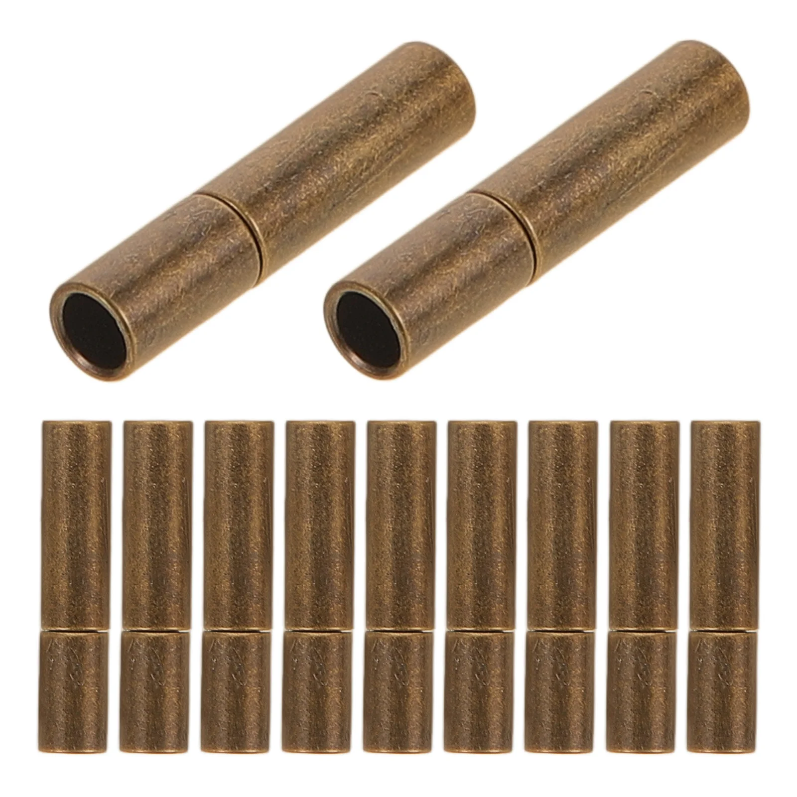 20pcs End Caps Durable Copper Bracelet Making DIY Jewelry Accessories Vintage Column Shape Multi Functional
20pcs End Caps Durable Copper Bracelet Making DIY Jewelry Accessories Vintage Column Shape Multi Functional