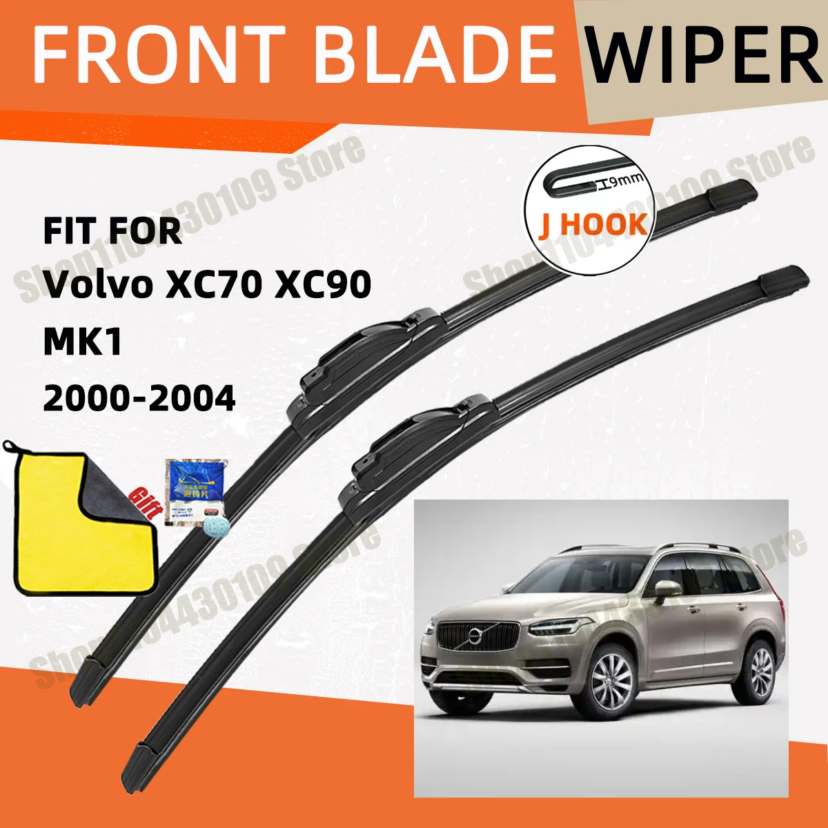 Double Rubber Car Wiper for Volvo XC70 XC90 MK1 Front Wiper Blades Brushes Auto Windscreen Window Accessories
Double Rubber Car Wiper for Volvo XC70 XC90 MK1 Front Wiper Blades Brushes Auto Windscreen Window Accessories