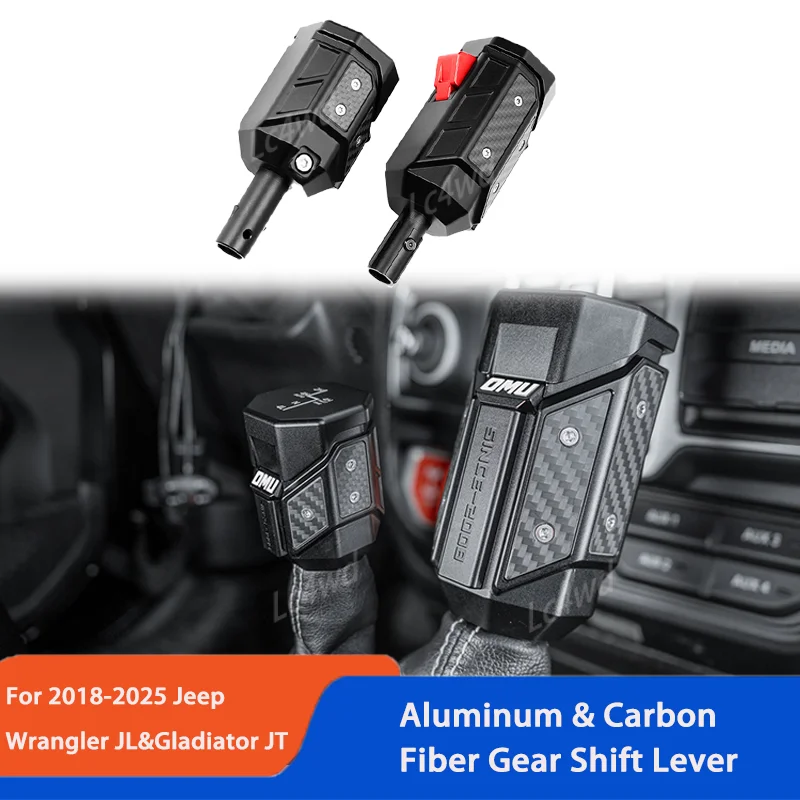 LC4WD 4x4 внешние аксессуары, алюминиевая ручка рычага переключения передач серии OMU для Jeep Wrangler JL и Gladiator JT 2018-2025 гг.
LC4WD 4x4 внешние аксессуары, алюминиевая ручка рычага переключения передач серии OMU для Jeep Wrangler JL и Gladiator JT 2018-2025 гг.