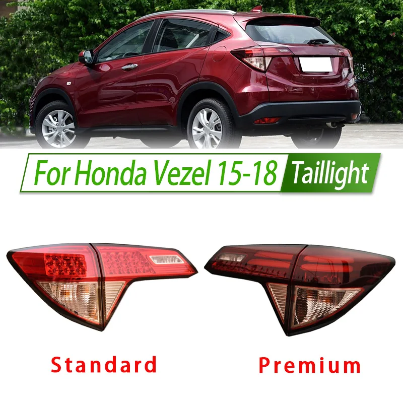 Для Honda Vezel 15-18 автомобильный задний фонарь в сборе, задний фонарь в стиле OEM с указателем поворота, замена прямой посадки
Для Honda Vezel 15-18 автомобильный задний фонарь в сборе, задний фонарь в стиле OEM с указателем поворота, замена прямой посадки