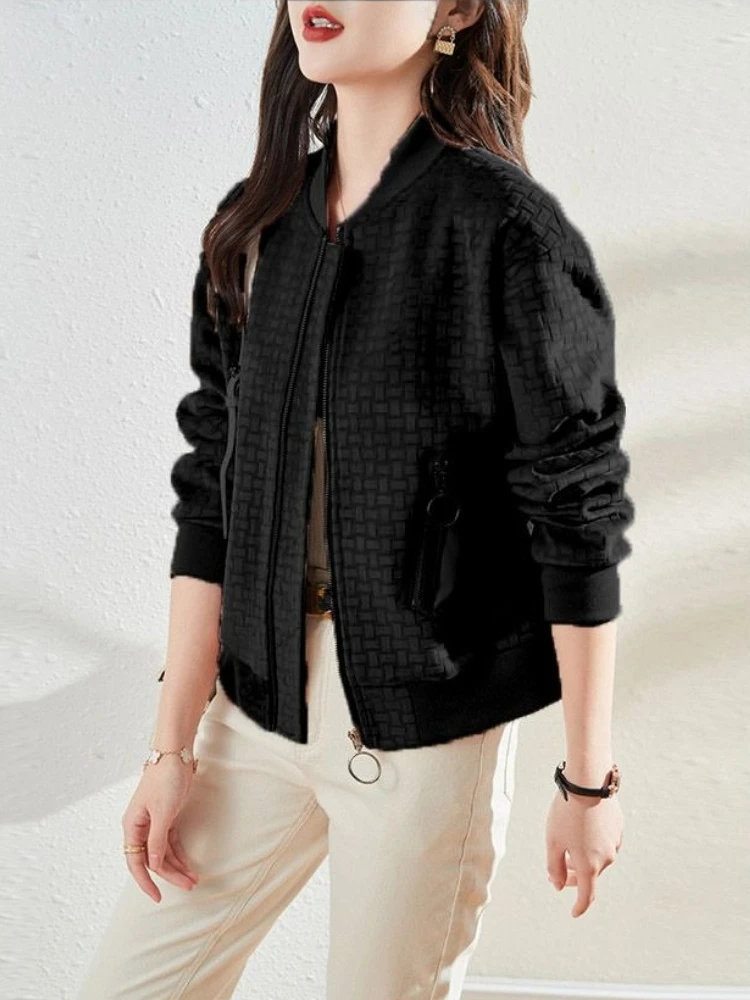 Women's Baseball Coat 2025 Spring Autumn New Mom's Casual Lightweight Jacket with Sun Protection
Women's Baseball Coat 2025 Spring Autumn New Mom's Casual Lightweight Jacket with Sun Protection