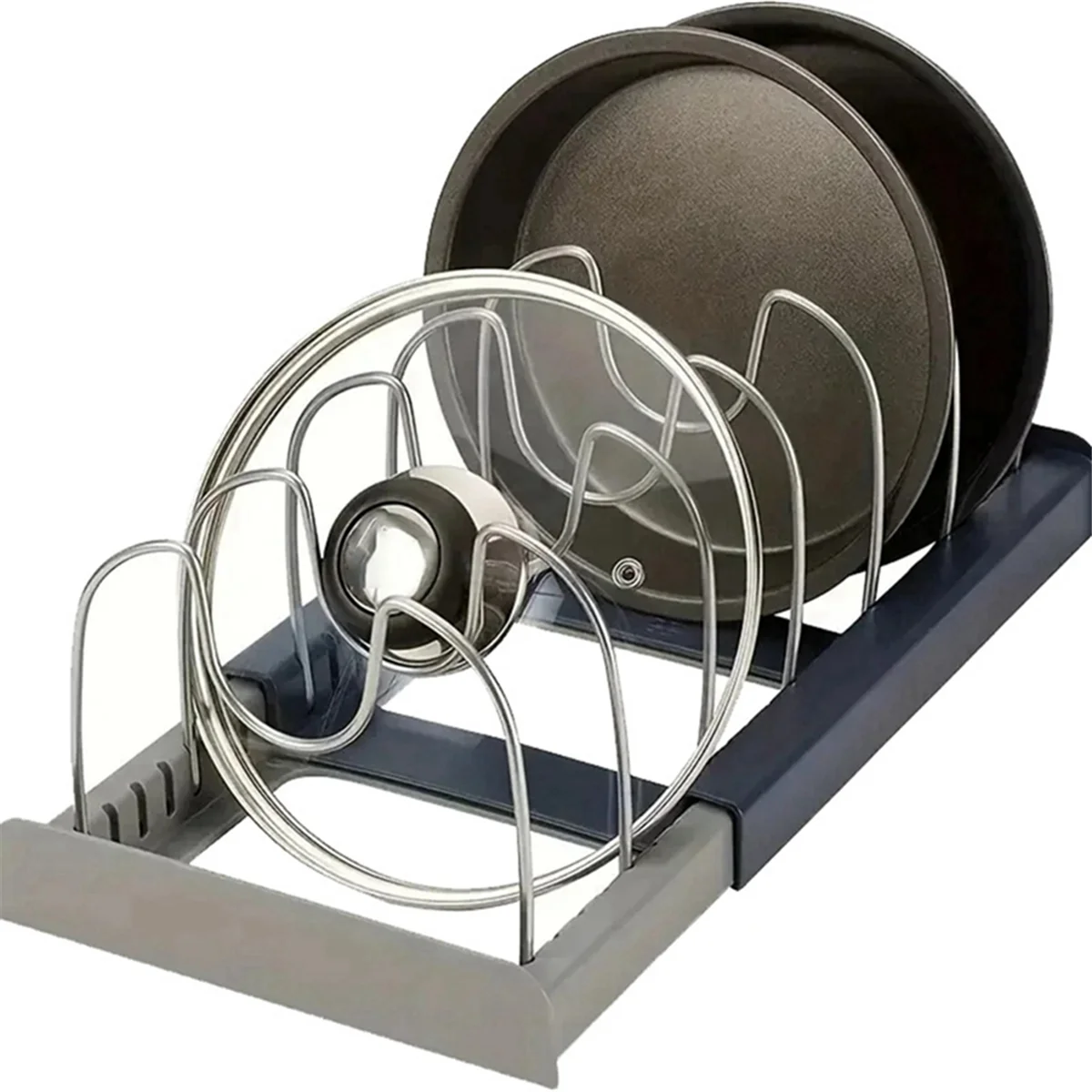 AB89-Expandable Storagerack,Kitchen Cabinet Bracket,Suitable Fordryingpot Lids and Cutting Boards,Cookware Rack, Storage Rack
AB89-Expandable Storagerack,Kitchen Cabinet Bracket,Suitable Fordryingpot Lids and Cutting Boards,Cookware Rack, Storage Rack