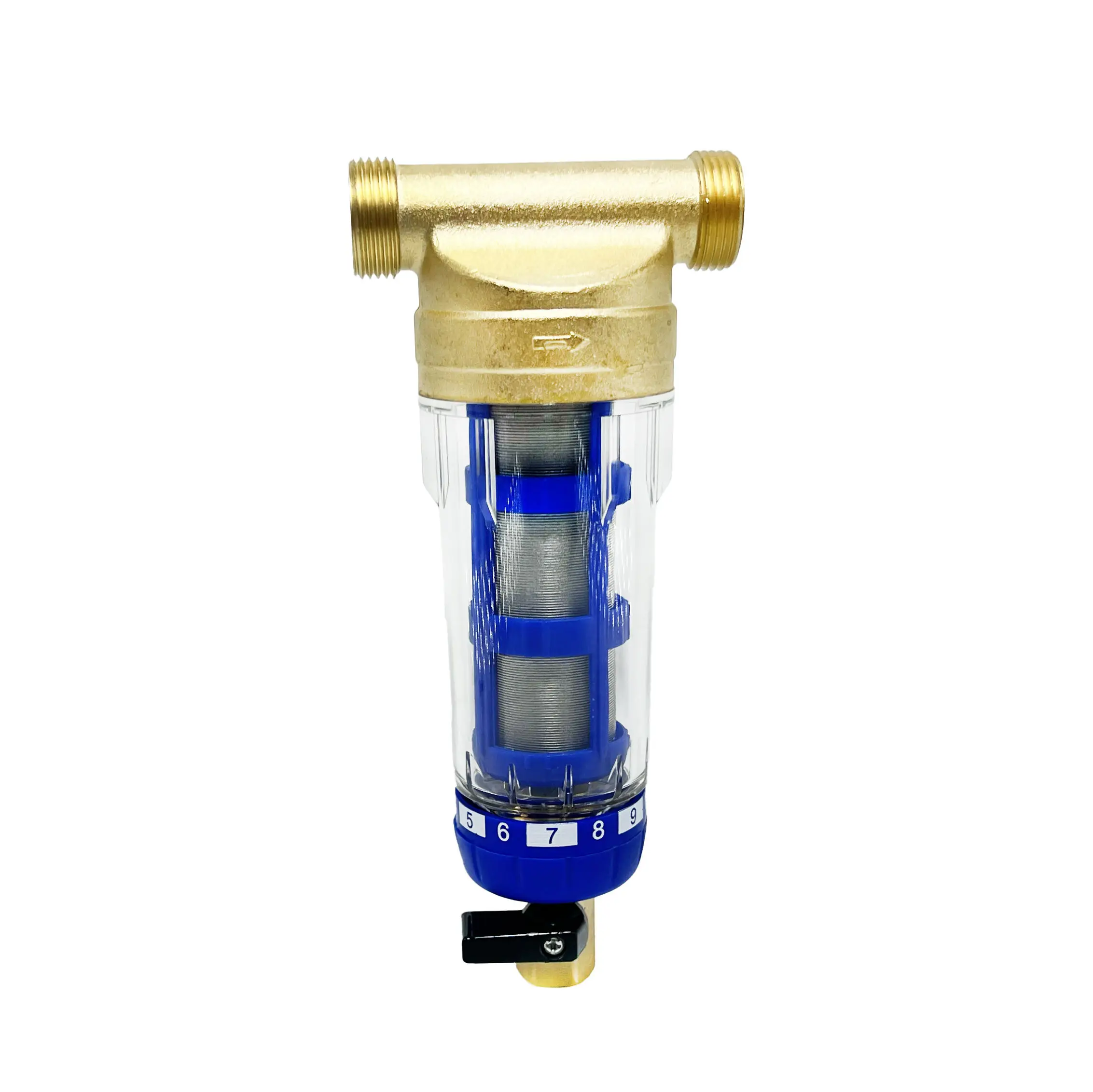 Hot Sale Intelligent Manual Stainless Steel 60 Micron Filtration Sewage Backwash Prefilter for Outdoor Household RV Car Use
Hot Sale Intelligent Manual Stainless Steel 60 Micron Filtration Sewage Backwash Prefilter for Outdoor Household RV Car Use