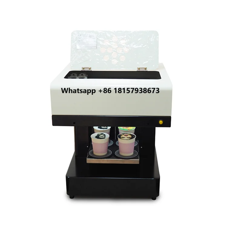 Portable Arte Post Design Photo Coffee Printer Automatic 3D Color Foam Cappuccino Selfie
Portable Arte Post Design Photo Coffee Printer Automatic 3D Color Foam Cappuccino Selfie