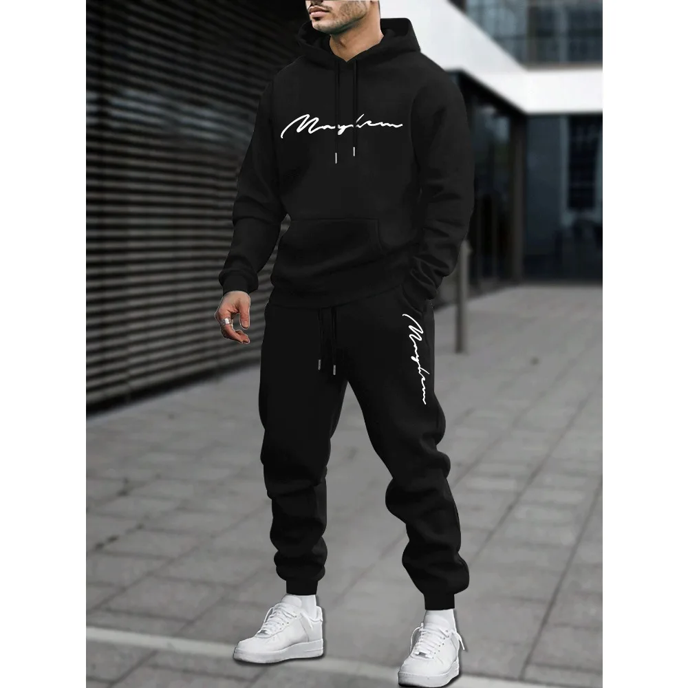 Новый мужской спортивный комплект 2026 года: толстовка с капюшоном для осенне-зимних видов спорта и повседневной носки, с подходящими брюками
Новый мужской спортивный комплект 2026 года: толстовка с капюшоном для осенне-зимних видов спорта и повседневной носки, с подходящими брюками