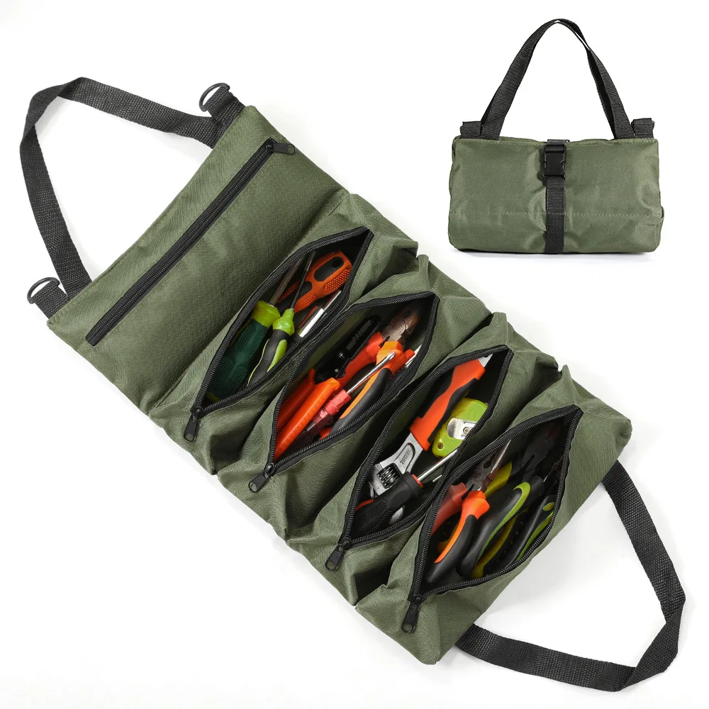 Compact Foldable Tool Bag Multiple Storage Pockets Portable Tote Bags Perfect for Organizing Various Tools On the Go Repairs
Compact Foldable Tool Bag Multiple Storage Pockets Portable Tote Bags Perfect for Organizing Various Tools On the Go Repairs