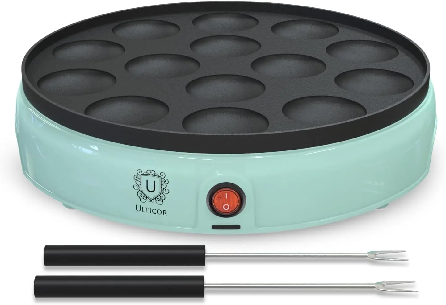 Electric Mini Pancake Maker - 14-Hole Non-Stick Griddle for Easy Breakfast, Desserts & Snacks
Electric Mini Pancake Maker - 14-Hole Non-Stick Griddle for Easy Breakfast, Desserts & Snacks