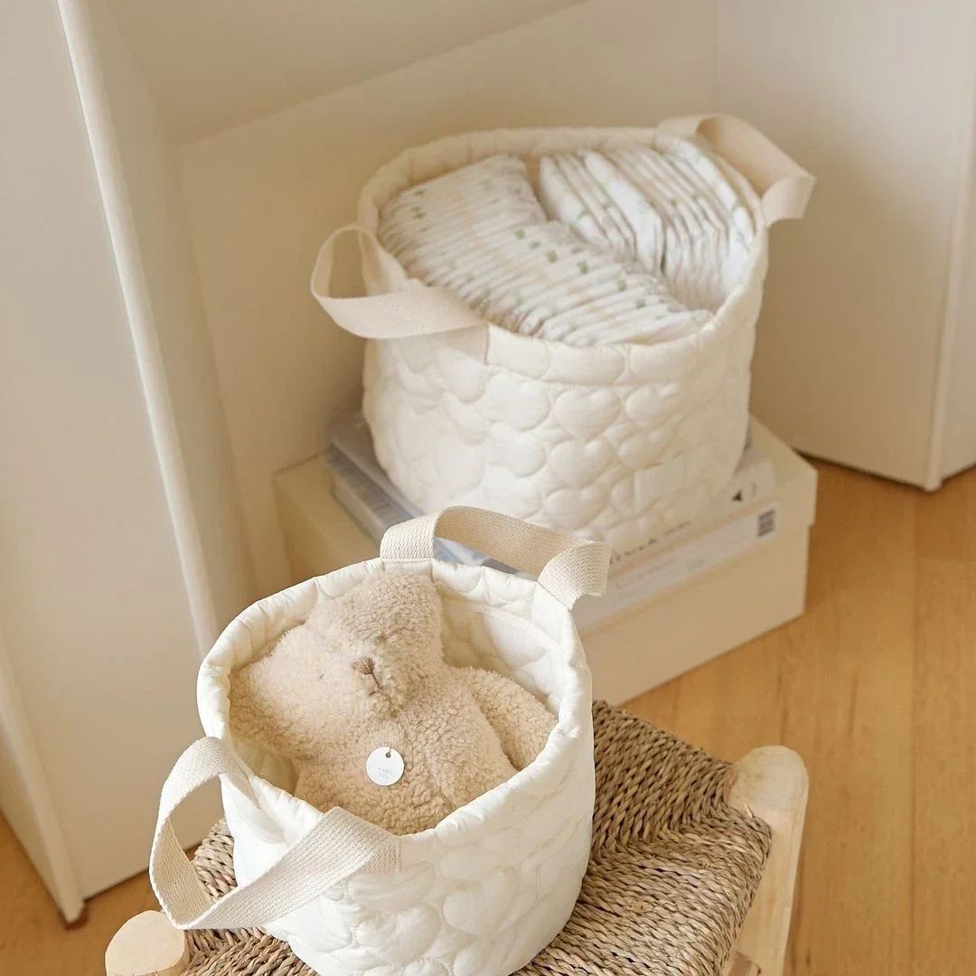Cotton Baby Diaper Bag Clothes Toys Storage Basket Baby Items Organizer Bedding Crib Diaper Caddy Nappy Storage Bag
Cotton Baby Diaper Bag Clothes Toys Storage Basket Baby Items Organizer Bedding Crib Diaper Caddy Nappy Storage Bag