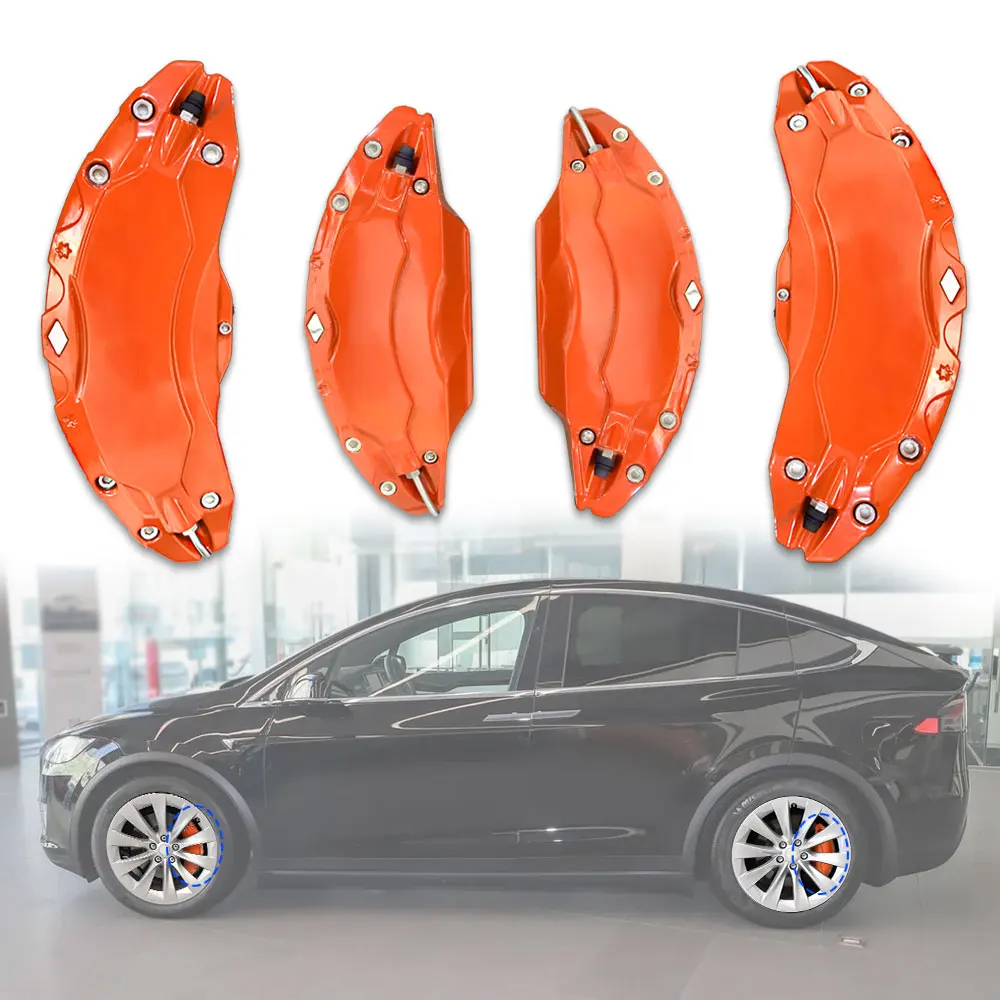 Aluminum Alloy Wheel Hub Caliper Covers Replacement for Tesla Model X 2019-2025 Brake Disc Guard Protection
Aluminum Alloy Wheel Hub Caliper Covers Replacement for Tesla Model X 2019-2025 Brake Disc Guard Protection