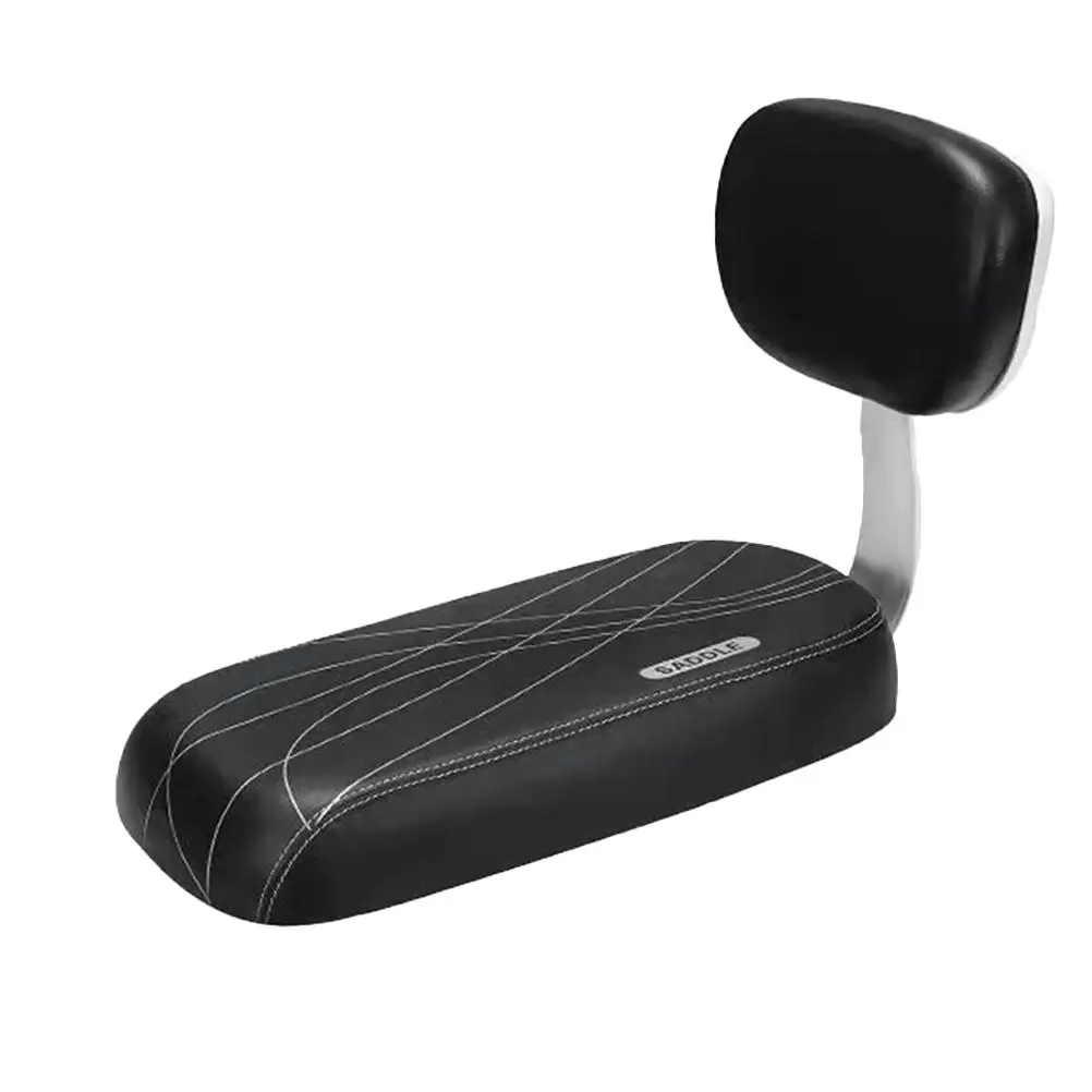 Bicycle Rear Seat Soft Padded Backrest Resistant Comfortable Removable Professional Safe Bike Seats Black Color
Bicycle Rear Seat Soft Padded Backrest Resistant Comfortable Removable Professional Safe Bike Seats Black Color
