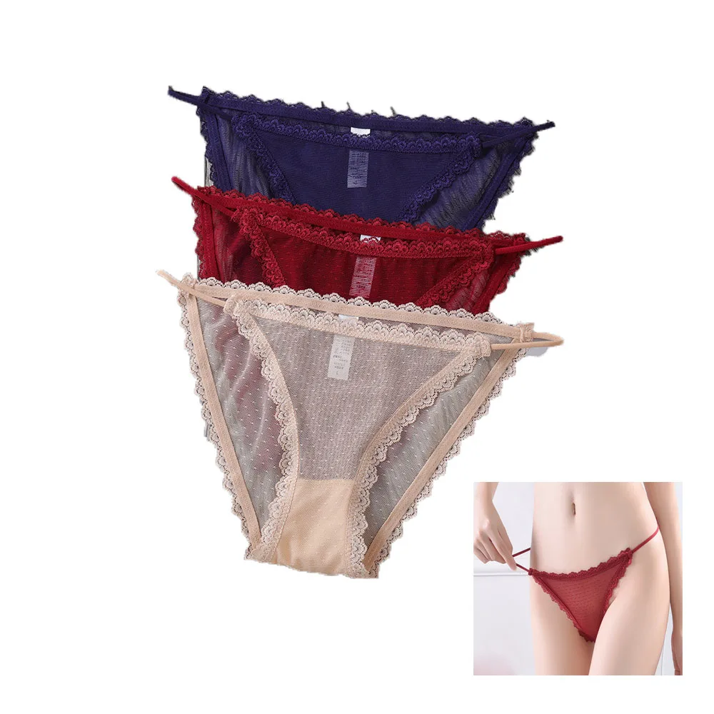Sexy Thin Strap Thong Briefs Fashion Women' s Panties Mesh Sheer Lace Hollow Out Plus Size Underwear Transparant Lingeries
Sexy Thin Strap Thong Briefs Fashion Women' s Panties Mesh Sheer Lace Hollow Out Plus Size Underwear Transparant Lingeries