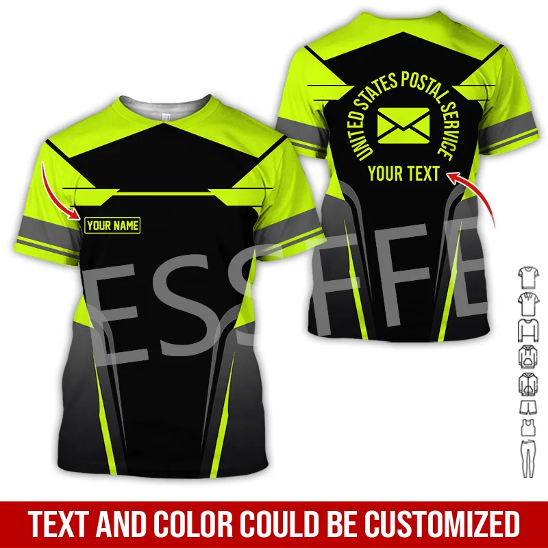 NewFashion Custom Name Cosplay Postal Worker Retro Vintage Shirts 3DPrint Summer Harajuku Casual Vintage T-Shirt Short Sleeves K
NewFashion Custom Name Cosplay Postal Worker Retro Vintage Shirts 3DPrint Summer Harajuku Casual Vintage T-Shirt Short Sleeves K