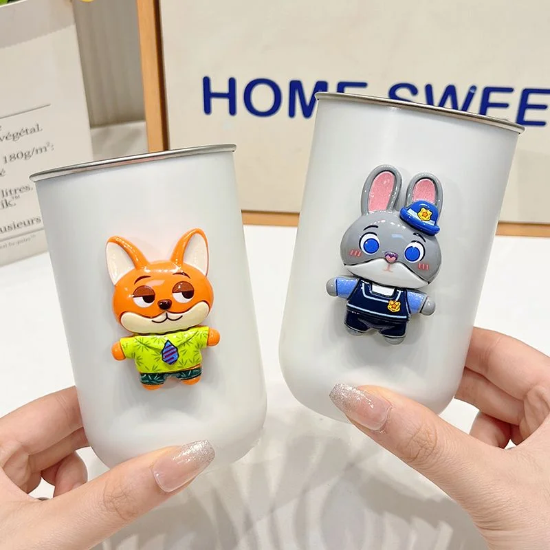 Чашка для зубной щетки Disney Zootopia, креативная мультяшная чашка для зубной щетки Judy Hopps из нержавеющей стали, семейная анти-осенняя чашка для питья пары
Чашка для зубной щетки Disney Zootopia, креативная мультяшная чашка для зубной щетки Judy Hopps из нержавеющей стали, семейная анти-осенняя чашка для питья пары