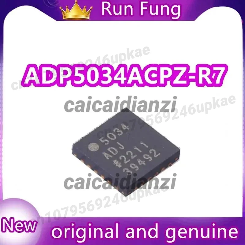 10 шт./лот 5034 ADP5034ACPZ-R7 ADP5034ACPZ PMIC - Регуляторы напряжения - Линейные импульсные понижающие преобразователи с 4 выходами (Buck) Новые оригинальные
10 шт./лот 5034 ADP5034ACPZ-R7 ADP5034ACPZ PMIC - Регуляторы напряжения - Линейные импульсные понижающие преобразователи с 4 выходами (Buck) Новые оригинальные