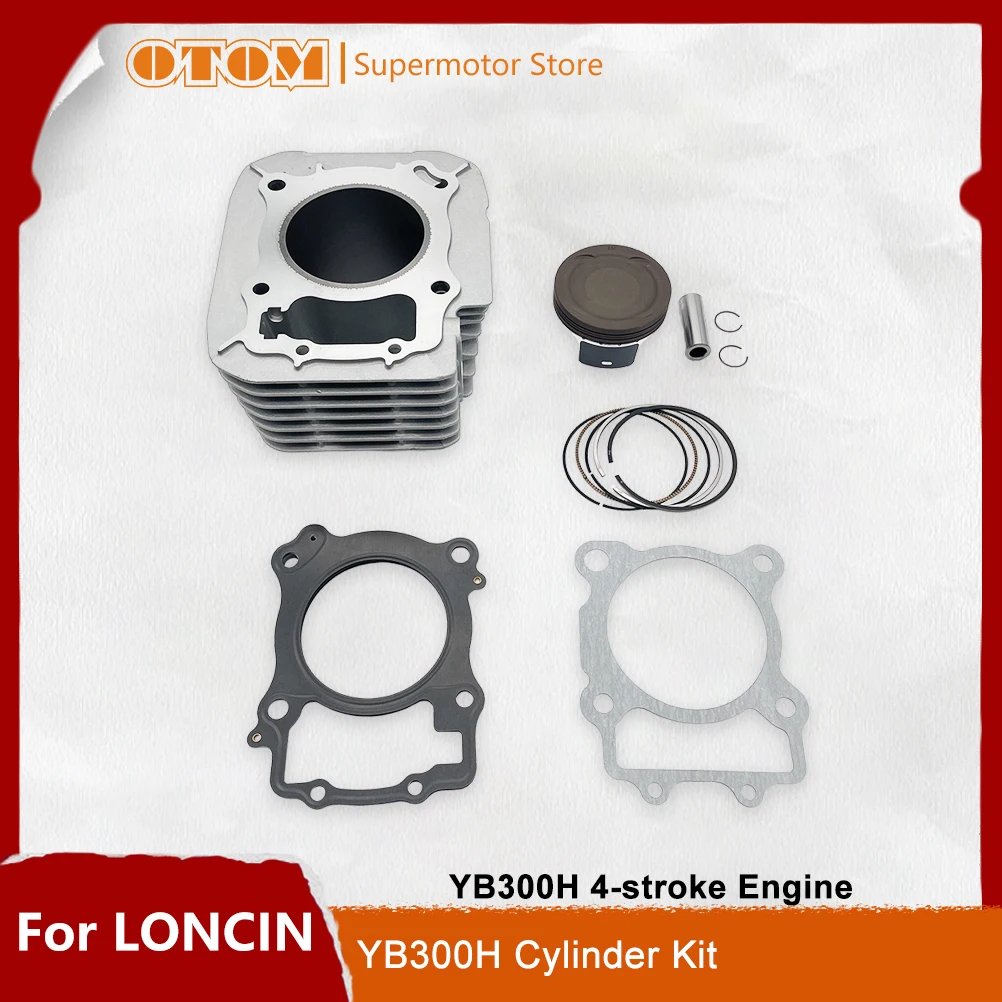 OTOM Motorcycle Cylinder Kit 76mm Cylinder Block Piston Ring Pin Gasket For LONCIN YB300H KEWS K23 HENGJIAN S7 GR AVANTIS BRZ
OTOM Motorcycle Cylinder Kit 76mm Cylinder Block Piston Ring Pin Gasket For LONCIN YB300H KEWS K23 HENGJIAN S7 GR AVANTIS BRZ