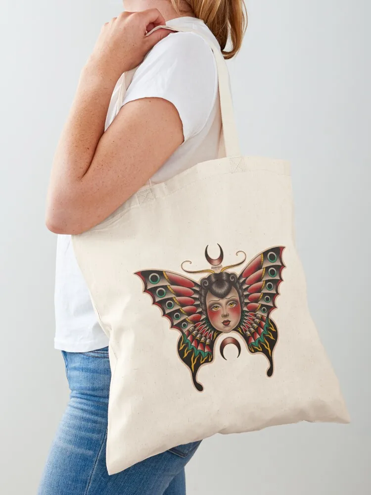 American traditional butterfly lady! Tote Bag Women's shopper Canvas custom bags custom canvas bag
American traditional butterfly lady! Tote Bag Women's shopper Canvas custom bags custom canvas bag