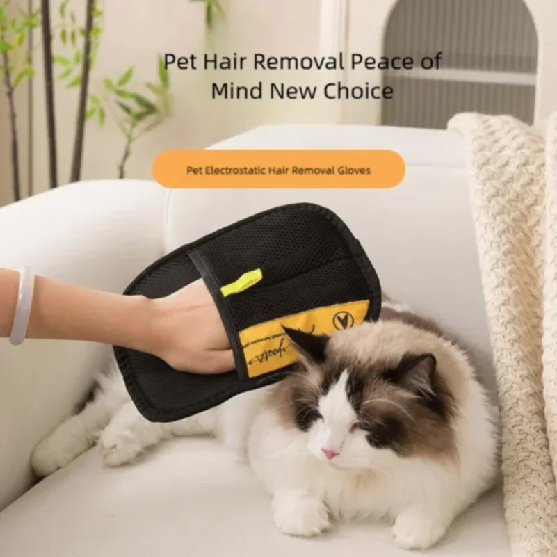 Pet Gloves for Cat Dog Hair Remover Brush Household Hair Cleaning Tool Home Hair Scraper Sticking Device
Pet Gloves for Cat Dog Hair Remover Brush Household Hair Cleaning Tool Home Hair Scraper Sticking Device
