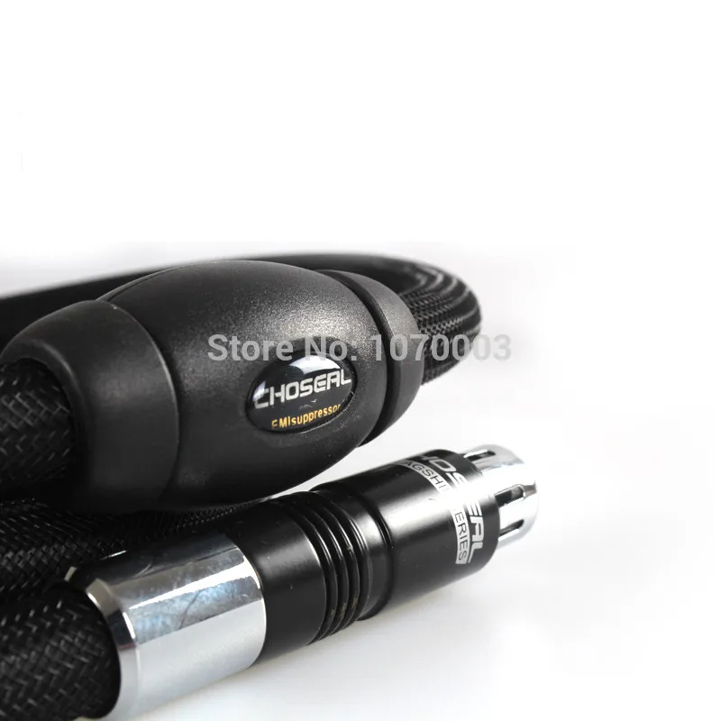 QYU-01 HiFi Hi-end Choseal BB-5605 Top Class Quality 6N OCC Audiophile 24K Gold-plated Male And Female XLR Cable 1m (Pair) With
QYU-01 HiFi Hi-end Choseal BB-5605 Top Class Quality 6N OCC Audiophile 24K Gold-plated Male And Female XLR Cable 1m (Pair) With