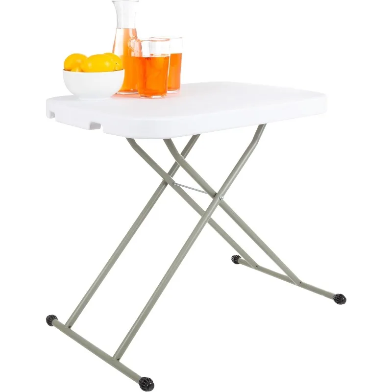 Folding Table - Lightweight Portable Folding Desk - Small Plastic Table for TV Tray, Playing Cards, and Craft Room
Folding Table - Lightweight Portable Folding Desk - Small Plastic Table for TV Tray, Playing Cards, and Craft Room