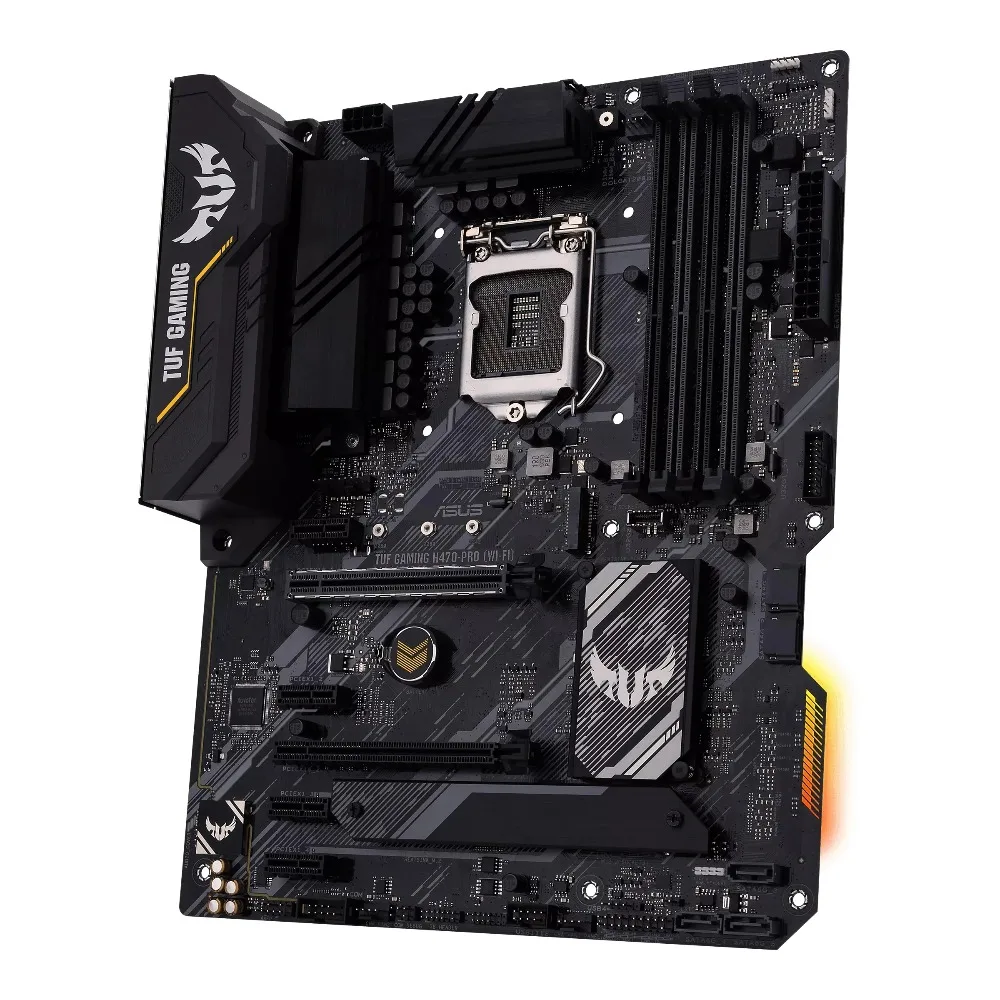 Материнская плата ASUS TUF GAMING H470-PRO WIFI Intel H470 LGA 1200 M.2 ATX DDR4 128 ГБ с поддержкой Core i3-10300 i5-10400 i5-11500
Материнская плата ASUS TUF GAMING H470-PRO WIFI Intel H470 LGA 1200 M.2 ATX DDR4 128 ГБ с поддержкой Core i3-10300 i5-10400 i5-11500