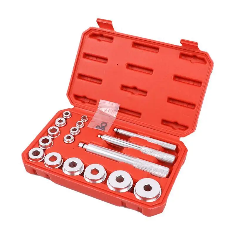 Bearing Race & Seal Driver Tool Set 17Pcs 10 Sizes Portable Storage Case for DIY Car Repair Enthusiasts Workshop
Bearing Race & Seal Driver Tool Set 17Pcs 10 Sizes Portable Storage Case for DIY Car Repair Enthusiasts Workshop