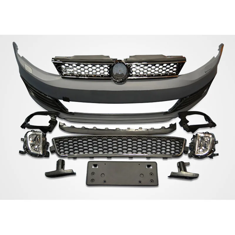 For 12-14 Volkswagen Sagitar modified GLI large body kit, front bumper assembly, rear air deflector, grille, side skirt, horn
For 12-14 Volkswagen Sagitar modified GLI large body kit, front bumper assembly, rear air deflector, grille, side skirt, horn