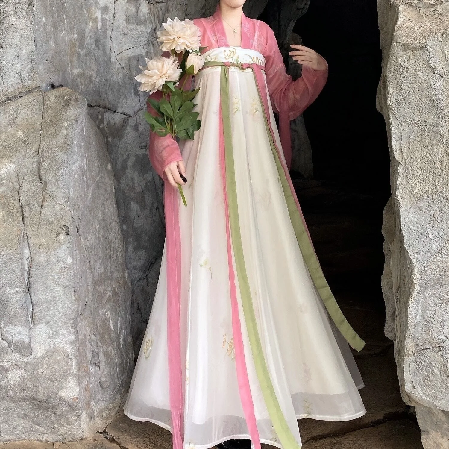 Original Hanfu Women Chinese Tang Dynasty Costumes Ancient Hanfu Traditional Thin printed Dress Fairy For Spring And Summer
Original Hanfu Women Chinese Tang Dynasty Costumes Ancient Hanfu Traditional Thin printed Dress Fairy For Spring And Summer