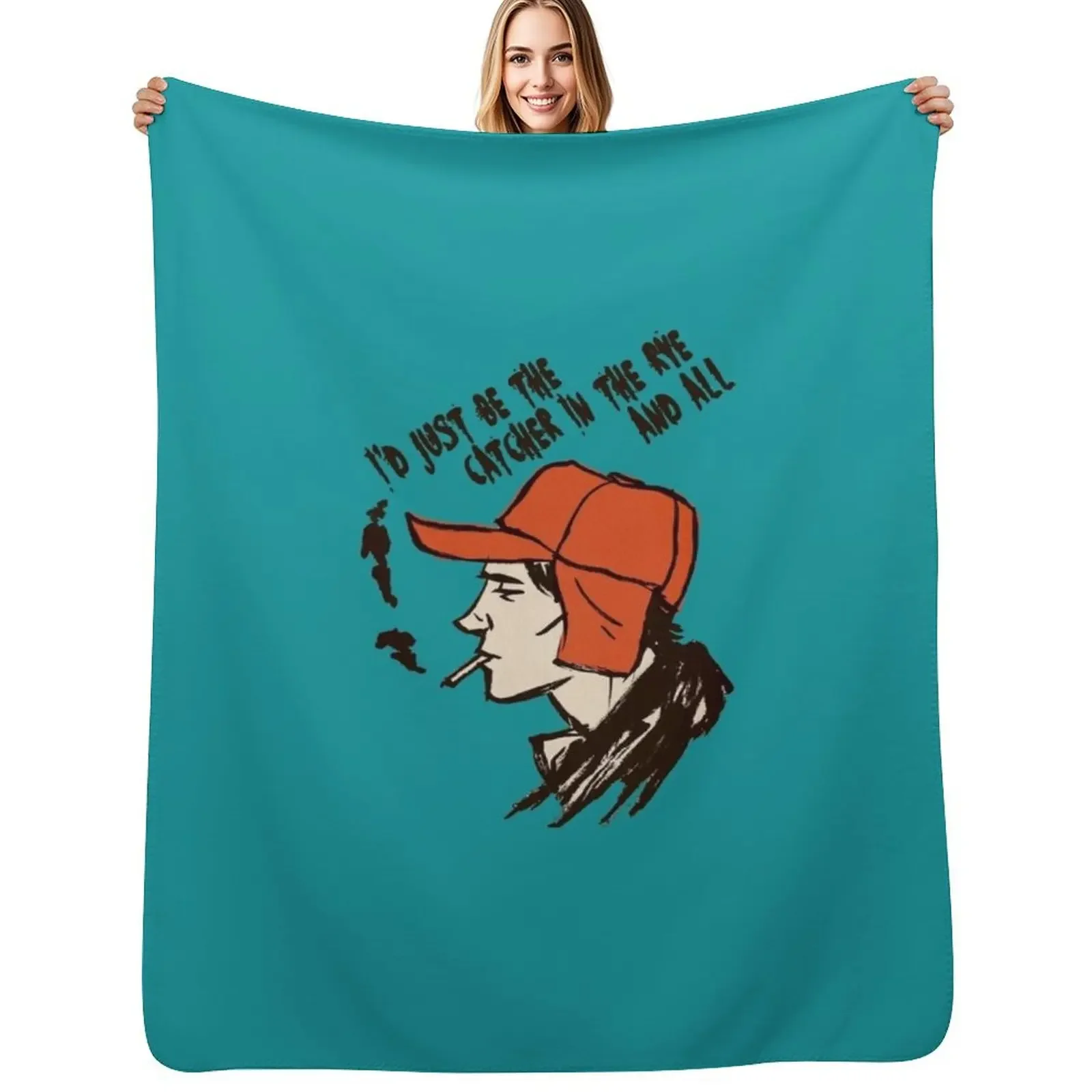 Holden Caulfield, I'd just be the catcher in the rye and all Throw Blanket heavy to sleep Quilt bed plaid Loose Blanket
Holden Caulfield, I'd just be the catcher in the rye and all Throw Blanket heavy to sleep Quilt bed plaid Loose Blanket