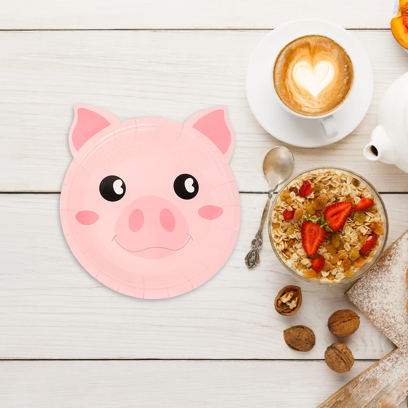 50pcs Animal Themed Paper Plates Farm Birthday Party Dessert White Thickened Disposable Plates for Special Occasions
50pcs Animal Themed Paper Plates Farm Birthday Party Dessert White Thickened Disposable Plates for Special Occasions