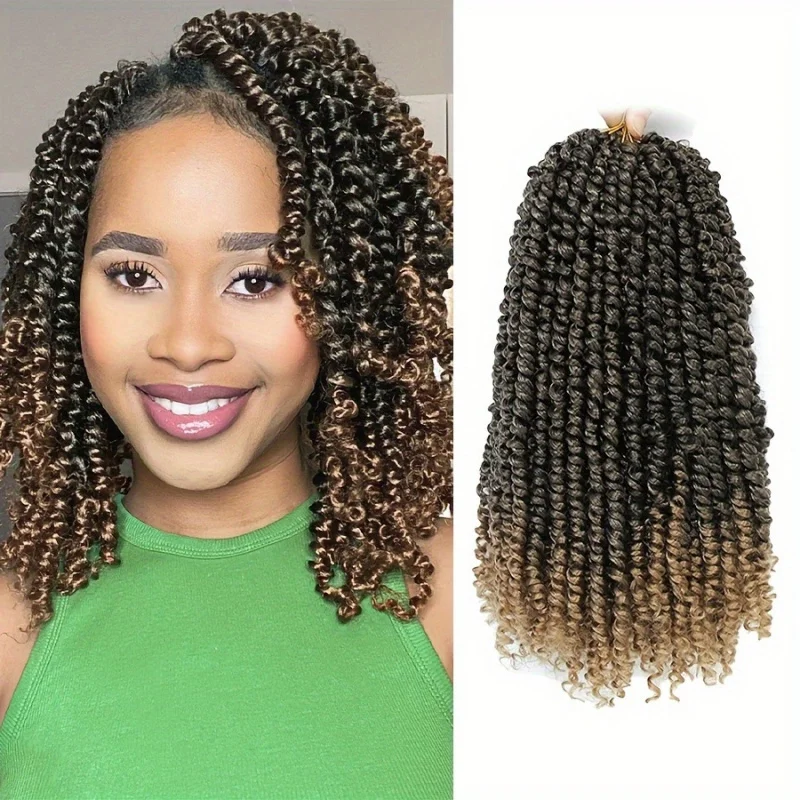 African Passion Twist synthetic crochet wigs with curly ends for various groups of people
African Passion Twist synthetic crochet wigs with curly ends for various groups of people