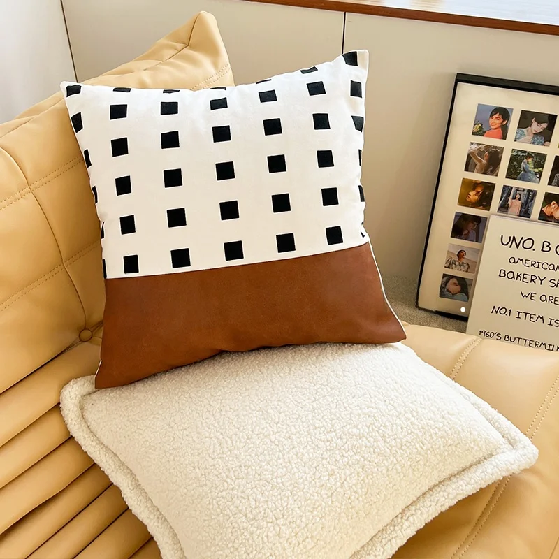 Creamy Sofa Pillowcase Nordic Style Living Room Decorative Cushion Cover without Filling Tatami Backrest Headboard Pillow
Creamy Sofa Pillowcase Nordic Style Living Room Decorative Cushion Cover without Filling Tatami Backrest Headboard Pillow