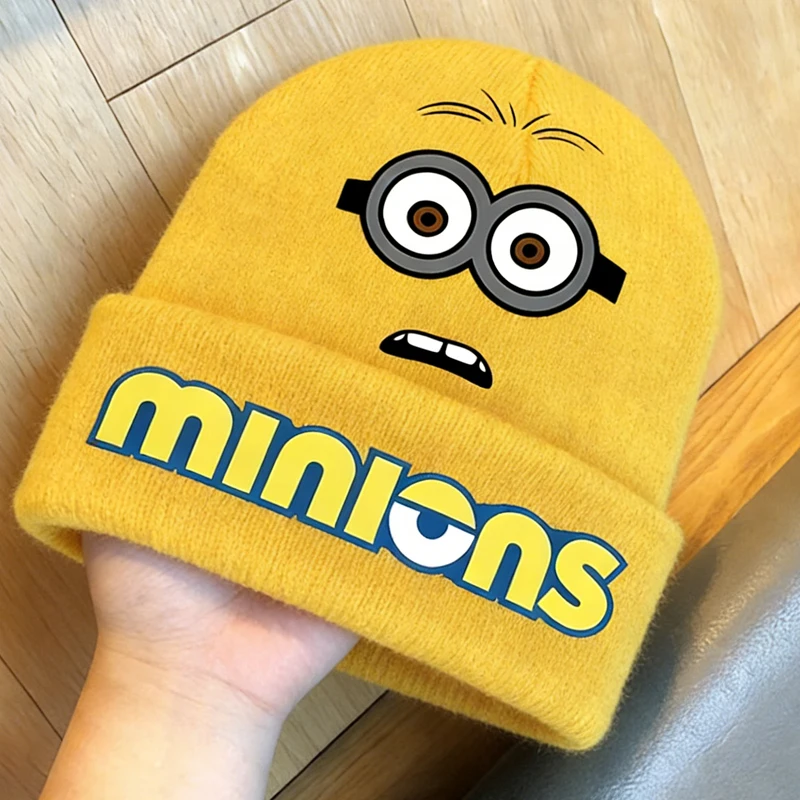 Детские вязаные шапки с изображением миньонов, аниме-персонажи, зимние теплые шапки-бини для мальчиков и девочек, милые регулируемые шапки-скули, подарок на день рождения
Детские вязаные шапки с изображением миньонов, аниме-персонажи, зимние теплые шапки-бини для мальчиков и девочек, милые регулируемые шапки-скули, подарок на день рождения