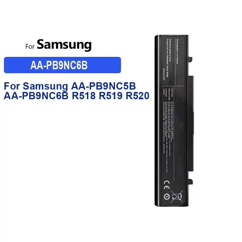 Сменный аккумулятор для Samsung AA-PB9NC5B AA-PB9NC6B R518 R519 R520 NP350V5C NP350U5C NP350E5C NP355V5C NP355V5X NP300E5V
Сменный аккумулятор для Samsung AA-PB9NC5B AA-PB9NC6B R518 R519 R520 NP350V5C NP350U5C NP350E5C NP355V5C NP355V5X NP300E5V