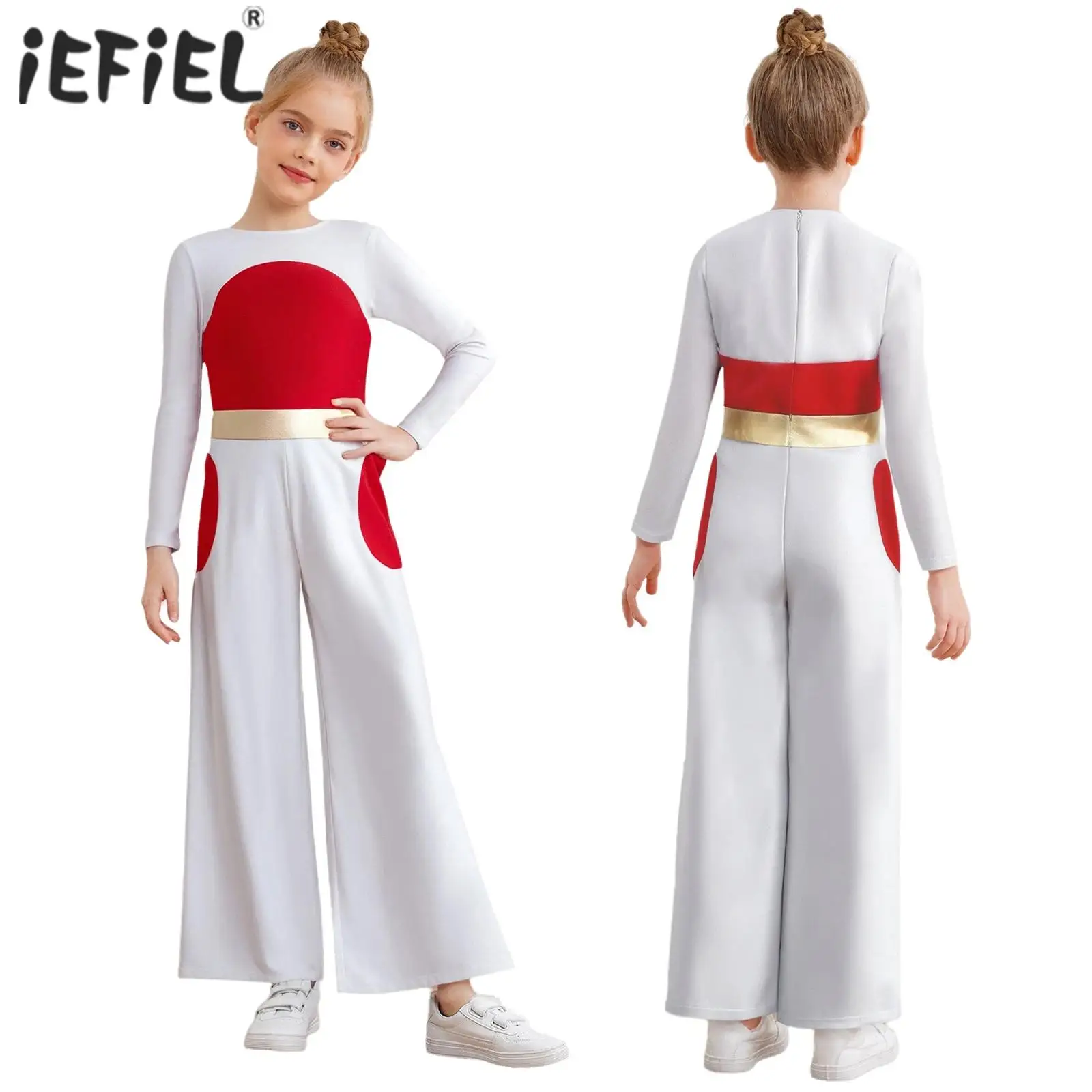 Kids Girls Boys Zombie Costume Cosplay Jumpsuit Patchwork Color Block Round Neck Long Sleeve for Halloween Carnival Role-Playing
Kids Girls Boys Zombie Costume Cosplay Jumpsuit Patchwork Color Block Round Neck Long Sleeve for Halloween Carnival Role-Playing